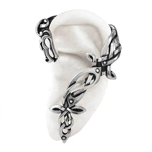 crystal earrings for women -Osberg Dragon Ear Wrap Viking Earring by Alchemy Gothic