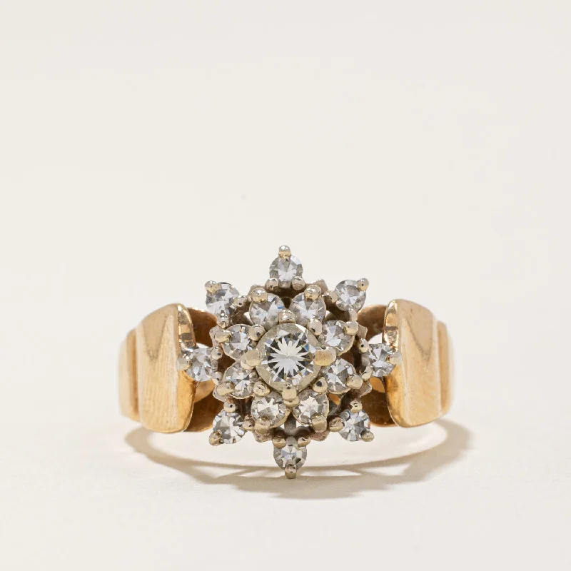 affordable diamond rings -Diamond Cocktail Ring | 0.53ctw | SZ 6.75 |