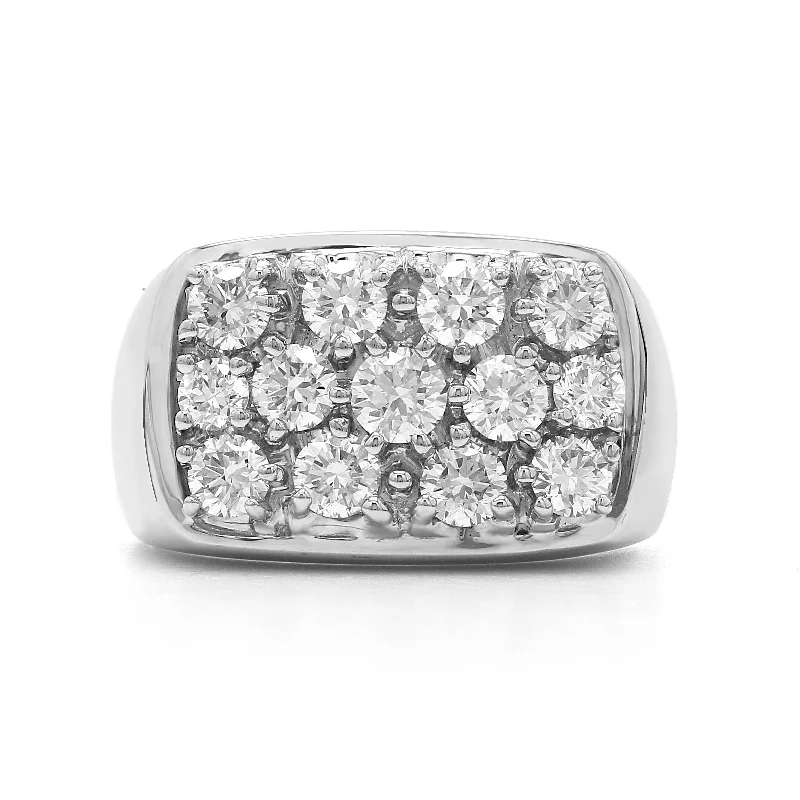 luxury diamond rings for women -Milo Ring - 2.00Ctw