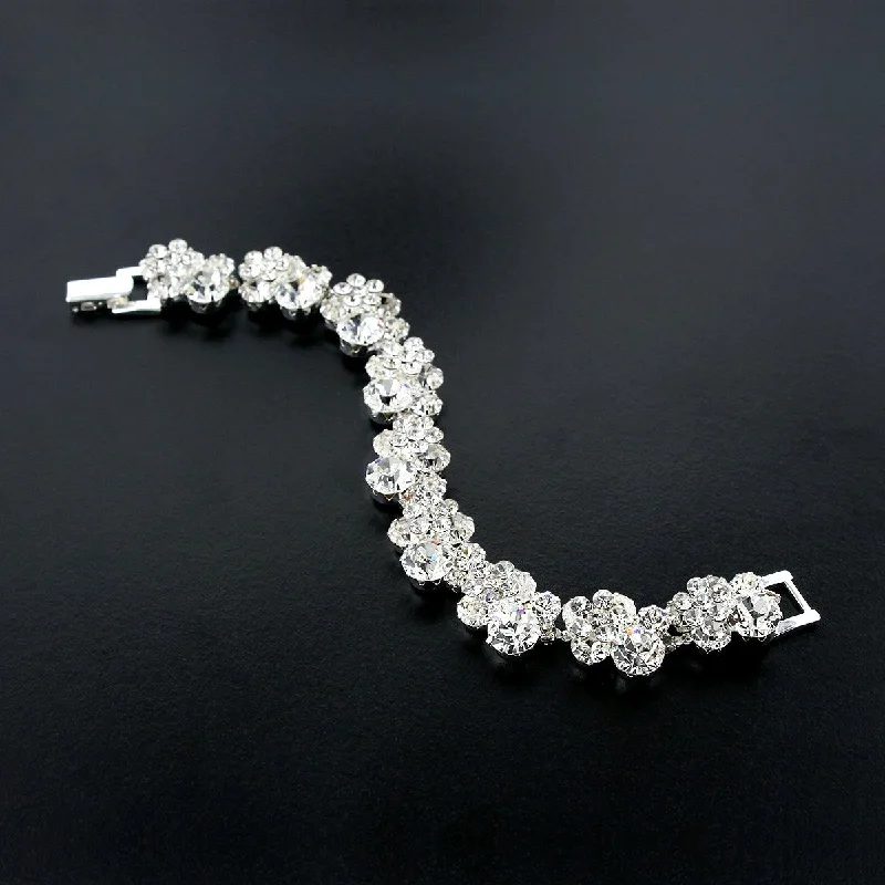 Crystal Cluster Bracelet