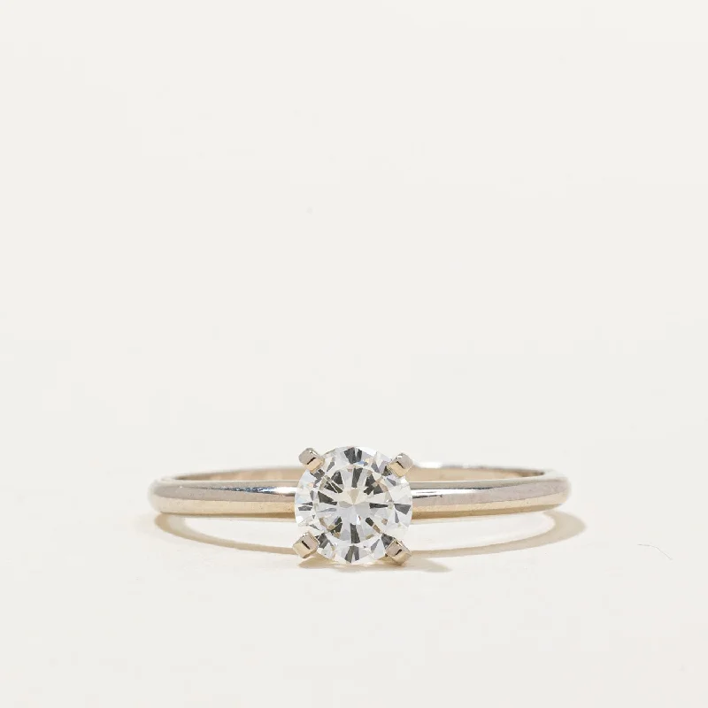 custom rings for women -100 Ways' 14k Diamond Engagement Ring | 0.45ct VS1 G | SZ 6.5 |