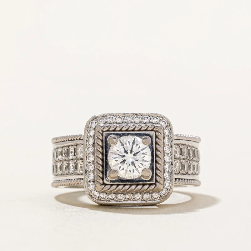 stylish stack rings -Diamond Ring | 1.98ctw | SZ 6.75 |