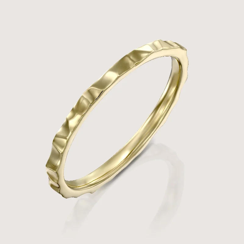 rose gold rings for women -Melinda Gold Ring