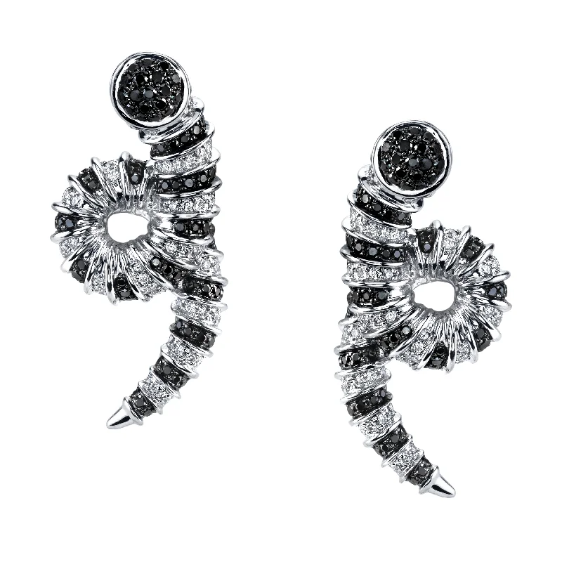 hoop earrings for casual wear -Addax Earrings