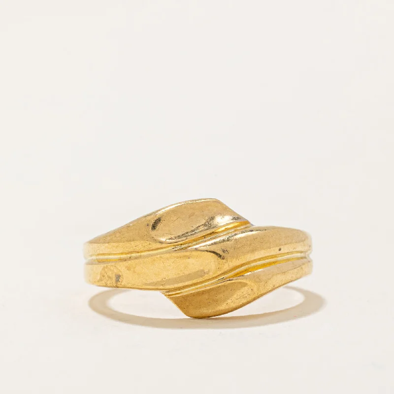 diamond rings for women -18k Yellow Gold Ring | SZ 5.75 |