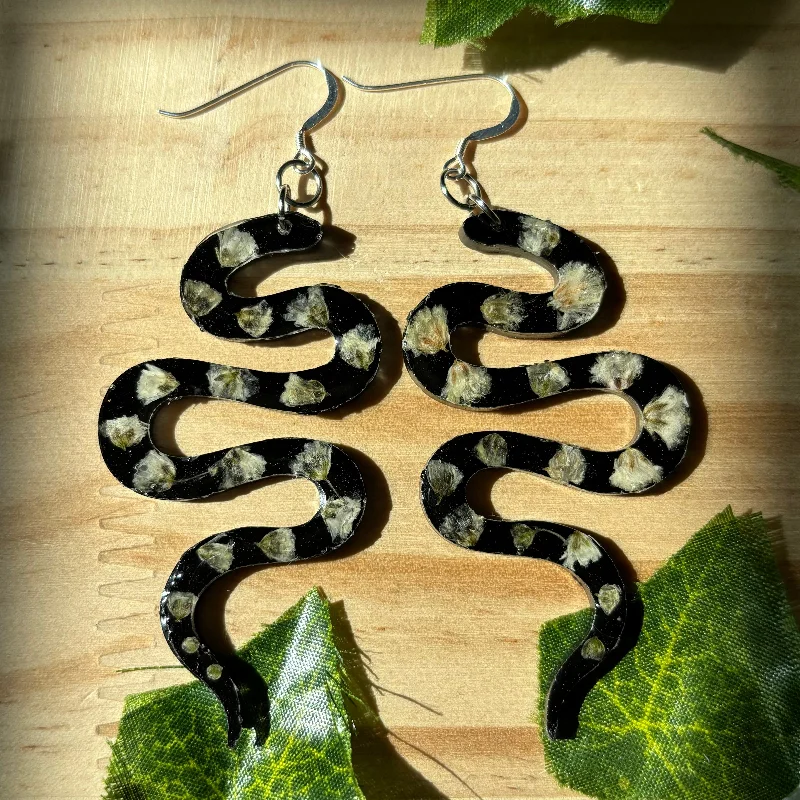 elegant earrings for women -Snakes