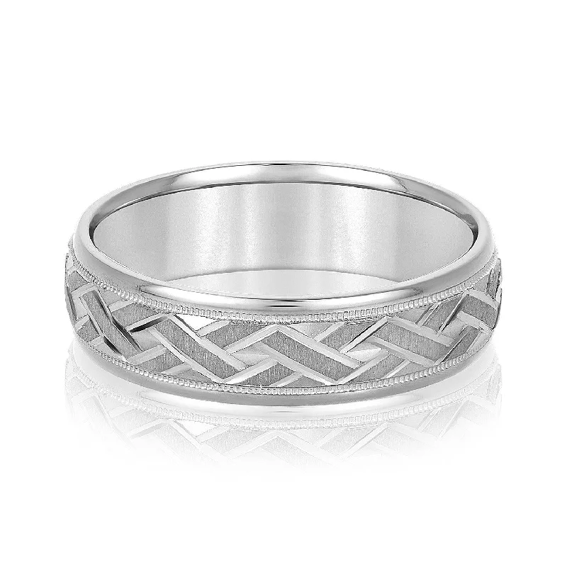 wedding bands for couples -Weston Band