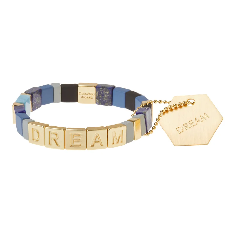 Empower Bracelet - DREAM Gold/Lapis/Jasper