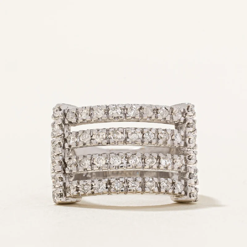 diamond eternity rings -Diamond Cocktail Ring | 0.74ctw | SZ 6.25 |