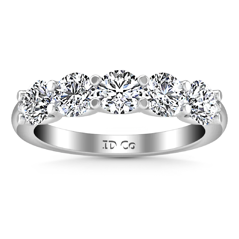 beautiful diamond engagement rings -Diamond Wedding Band Jenny 0.25 Cts 14K White Gold