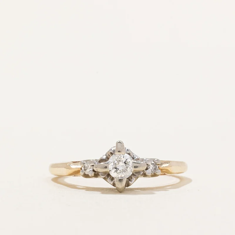 luxury statement rings -Diamond Ring | 0.28ctw | SZ 7 |