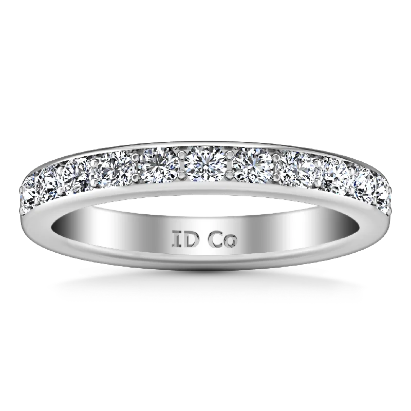 unique engagement rings -Diamond Wedding Band Allure 0.21 Cts 14K White Gold