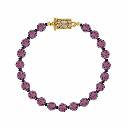 Amethyst Crystal Bracelet