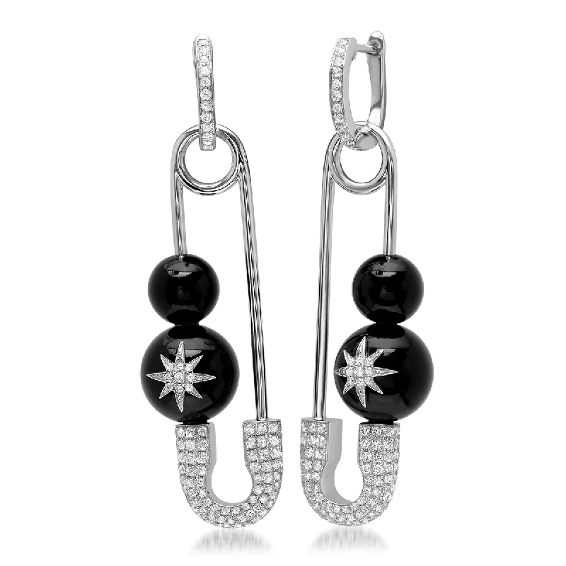 classic pearl earrings -Auberon Earrings