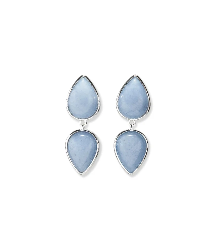 women earrings -Electra Earrings in Angelite