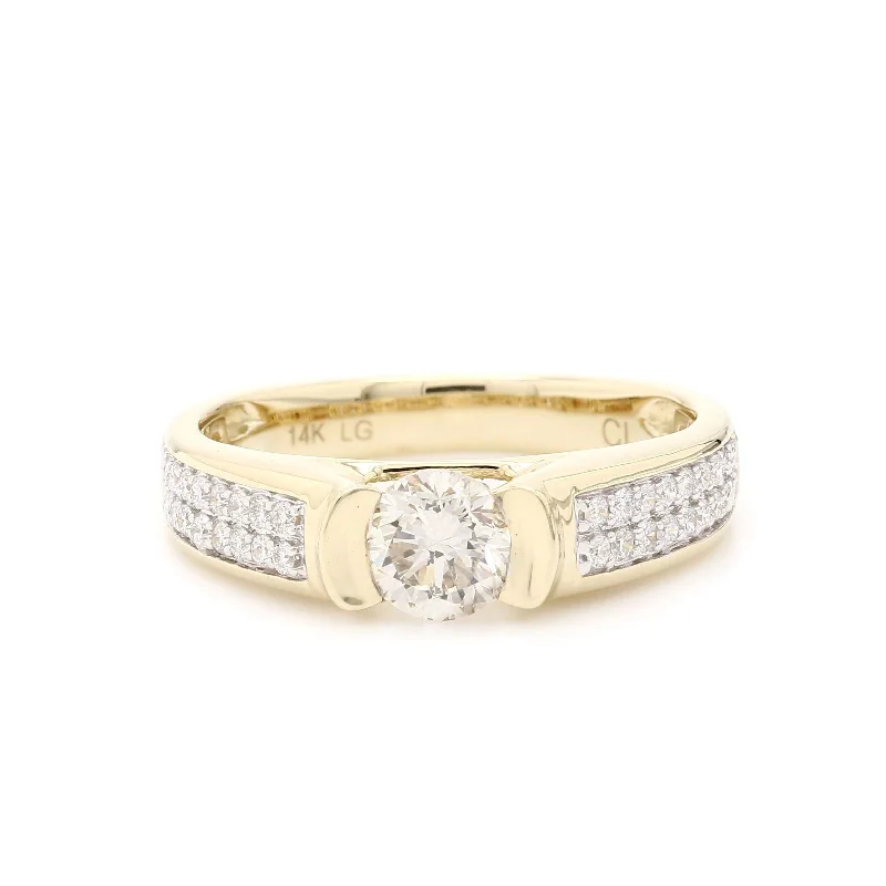 affordable engagement rings -Logan Ring - 1.35Ctw